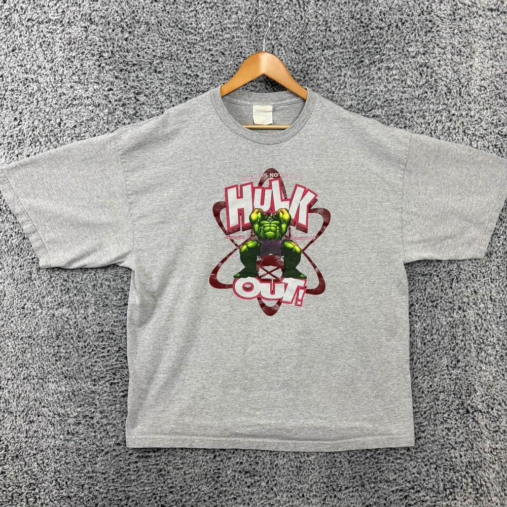 Vintage Hulk T Shirt Adult XXL Hulk Out Marvel Official Movie Merchandise 2003